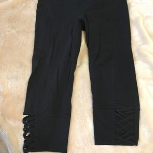 Athleta Black Capri Yoga Pants